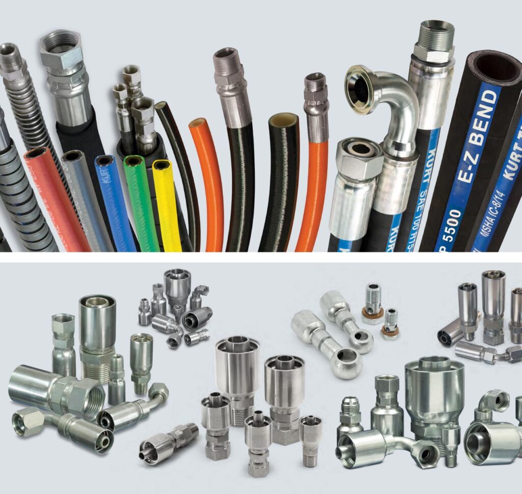 complete lineup of hoses and couplings